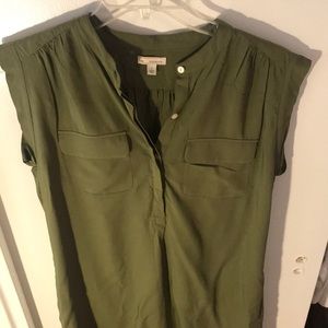 Green Gap Sheath Dress - Small